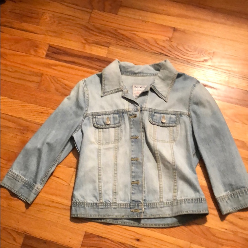 Old Navy 3/4 Sleeve Denim / Jean Jacket